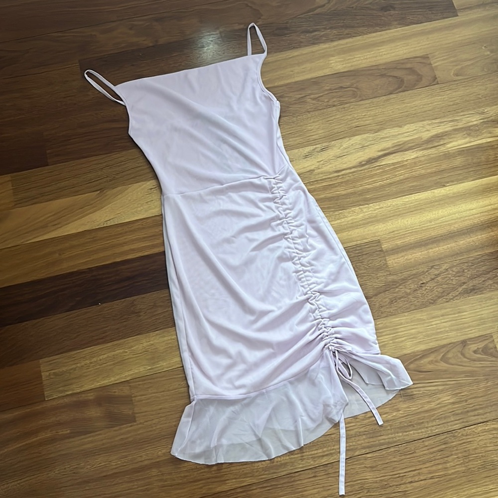 NWT PrettyLittleThing Lilac Mini Dress